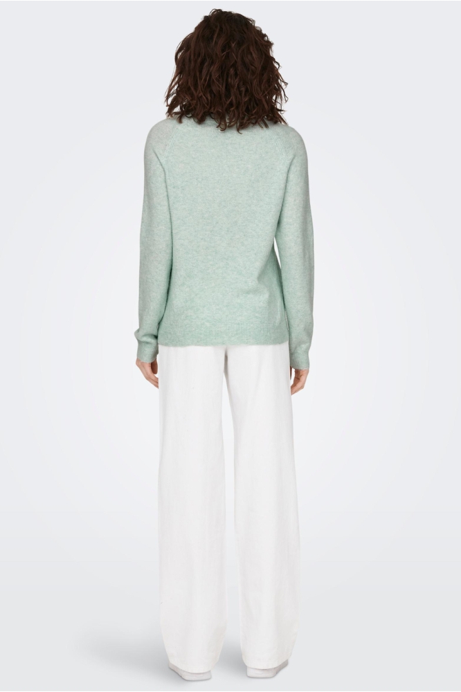 ONLRICA LIFE L/S PULLOVER KNT NOOS 15204279 MIST GREEN